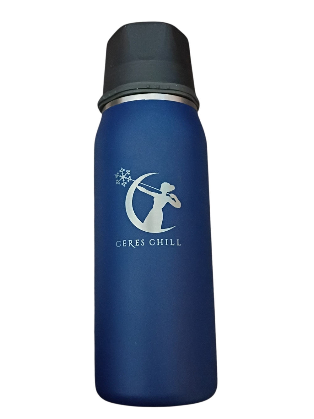 Ceres Chill Navy Blue Travel Tumbler Mug Cup Breastmilk Chiller 32 Oz thermos